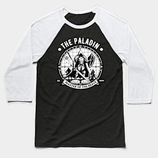 Paladin Master of Courage - role Playing Design Baseball T-Shirt